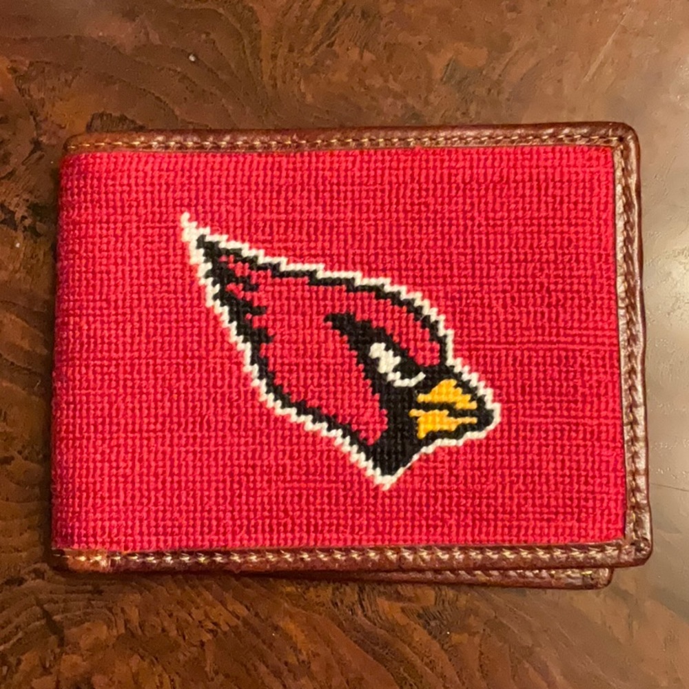 NEW Smathers & Branson NFL Arizona Cardinals Leather Wallet